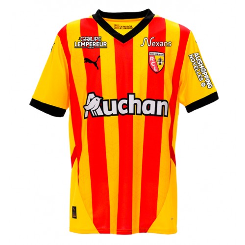 Fotbalové Dres RC Lens Domácí 2024-25 Krátký Rukáv
